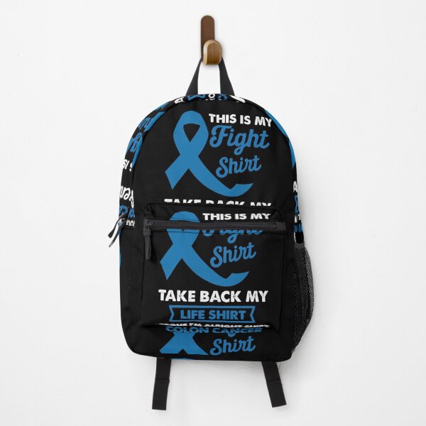 Item preview, Colon Cancer Ribbon Awareness This Is My Fight Take Back My Life designed and sold by LAXIR.