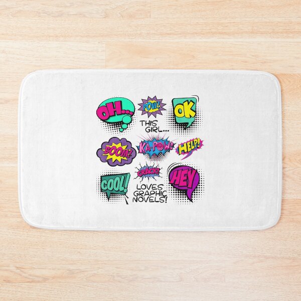 Item preview, This Girl Loves Graphic Novels! (on White) designed and sold by epinkb.
