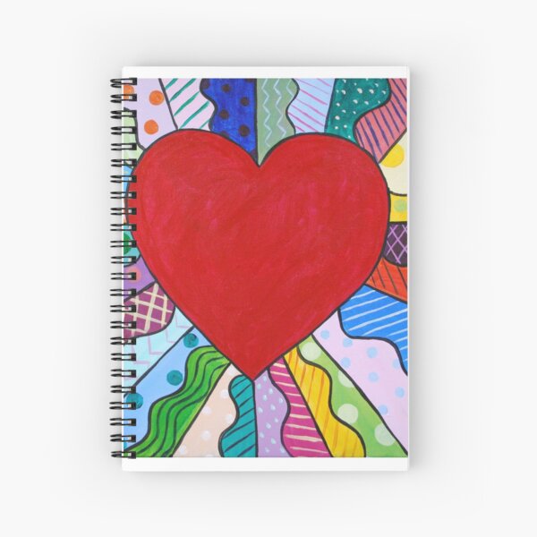 Heart Spiral Notebook