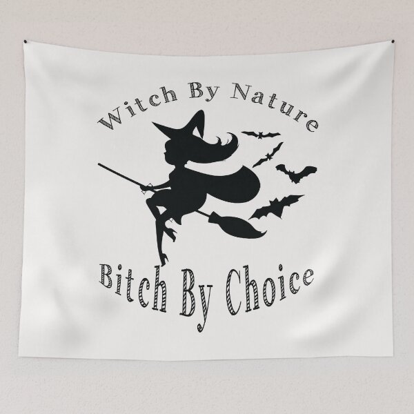 Item preview, Funny Womens Witch By Nature Bitch By Choice Funny Halloween designed and sold by FELTA.