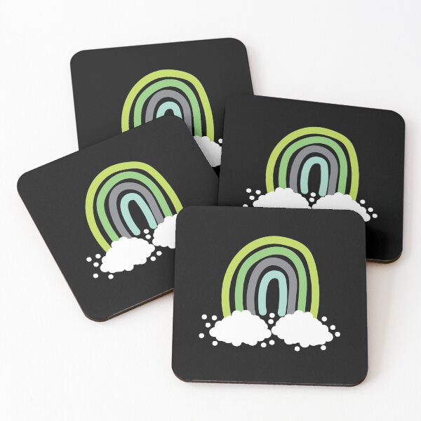 Item preview, Friendly Green Rainbow designed and sold by jazzydevil.