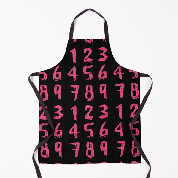 Item preview, Pink Digits Numbers Numberblocks designed and sold by badlydrawnbabe.
