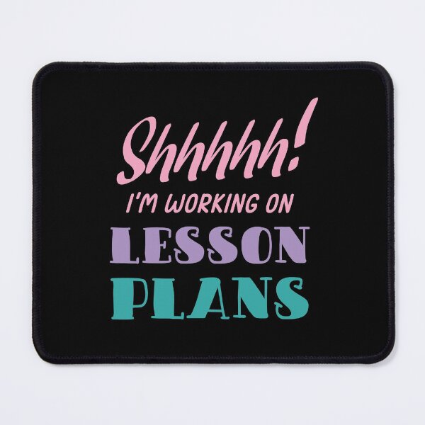 Item preview, Shhhh! I'm working on LESSON PLANS designed and sold by jazzydevil.