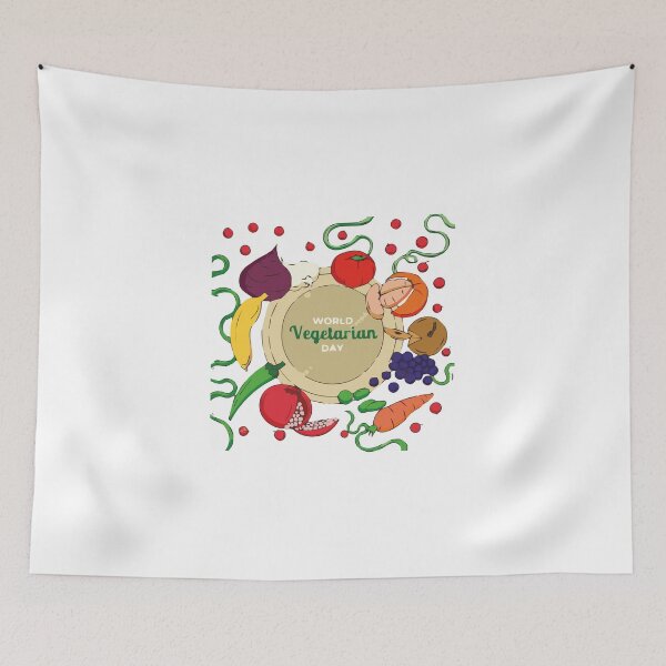 Item preview, Vegetarian Day designed and sold by so01.