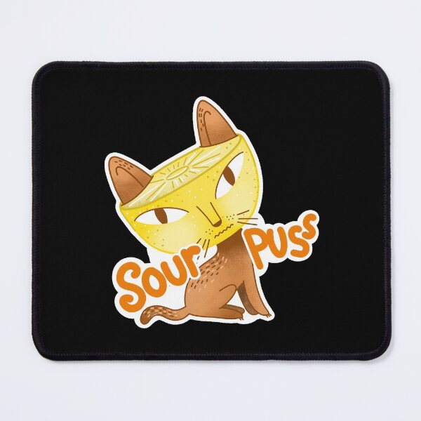 Item preview, SOUR PUSS (hand drawn) designed and sold by jazzydevil.