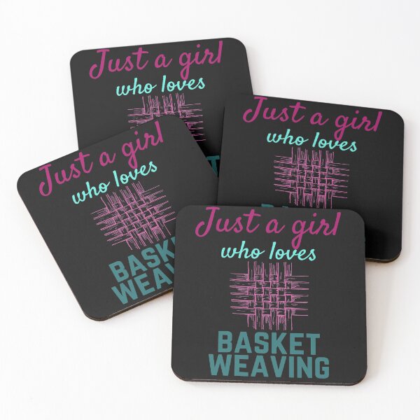 Artikelvorschau, Just a girl who loves Basket Weaving Lady Woman entworfen und verkauft von Popciety.