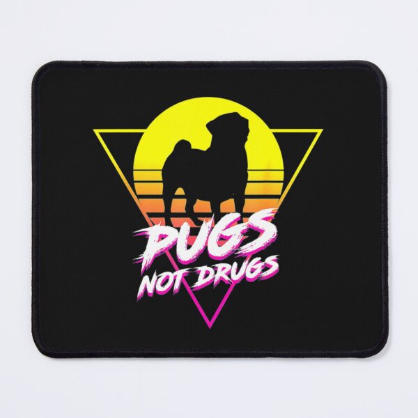 Item preview, Cute Pug Lovers Pugs Not Drugs designed and sold by Clavitaps.