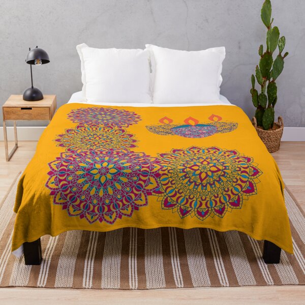 Item preview, Diwali - Mandalas and Lamps designed and sold by MitaDreamDesign.