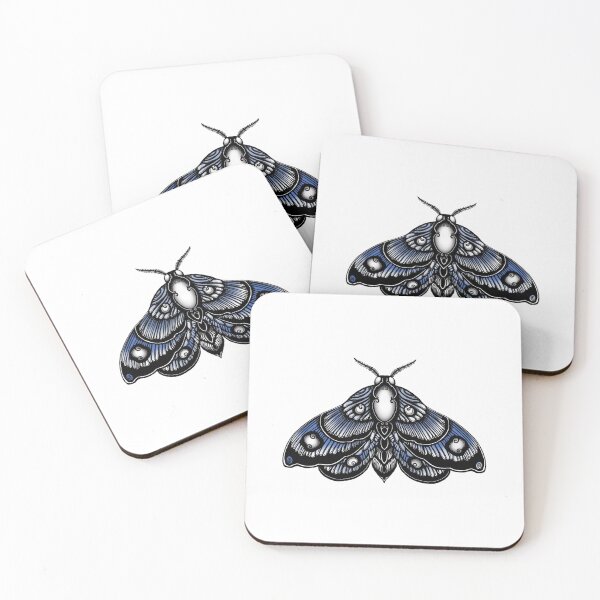 Item preview, Blue Emperor Moth designed and sold by stickypixie.