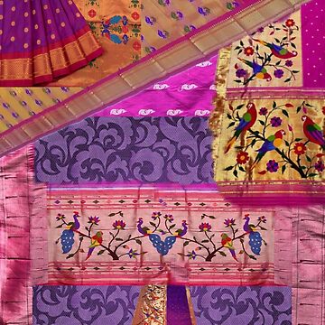 Ediemagic Sari fabric Patchwork Apron for Sale by Ediemagic
