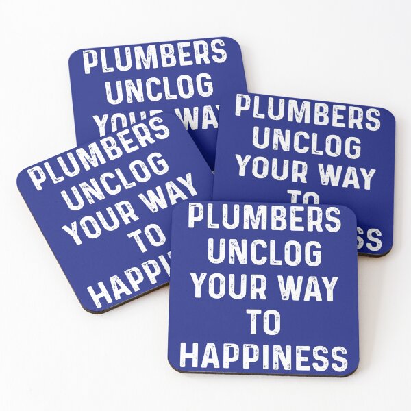 Item preview, Plumbers unclog your way to happiness designed and sold by blueprint198686.