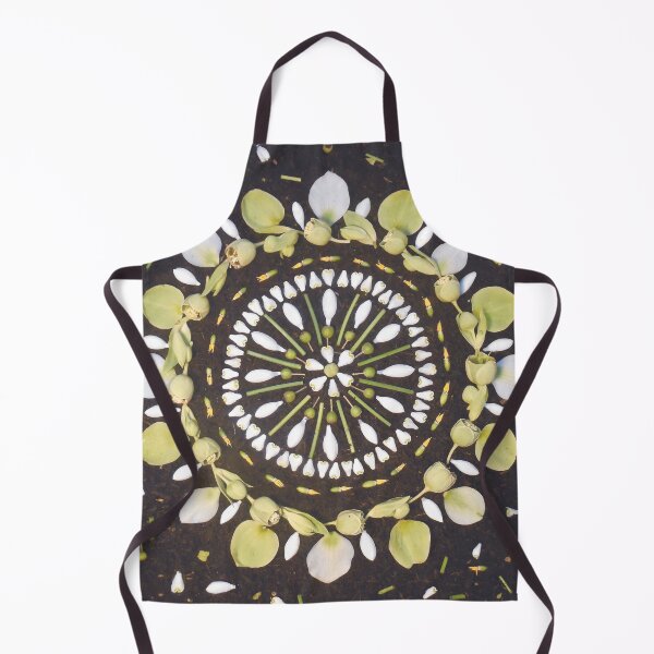 Item preview, Snowdrops & Hellebores Full Moon Flower Mandala designed and sold by Amber-Woodhouse.