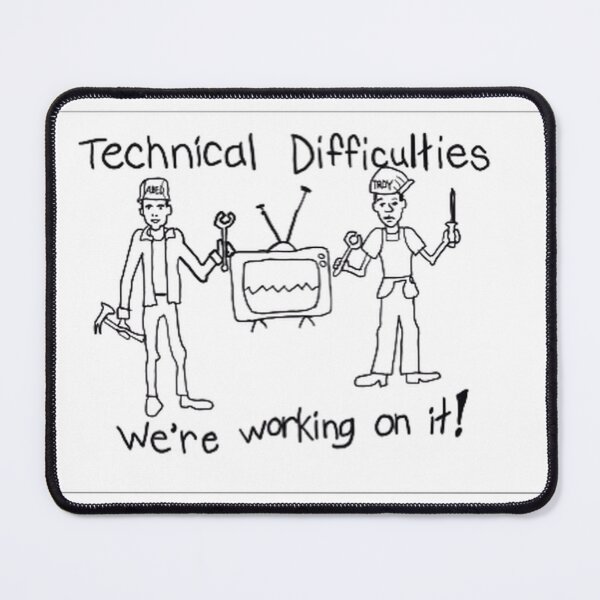 Item preview, troy and abed technical difficulties designed and sold by samoht27.