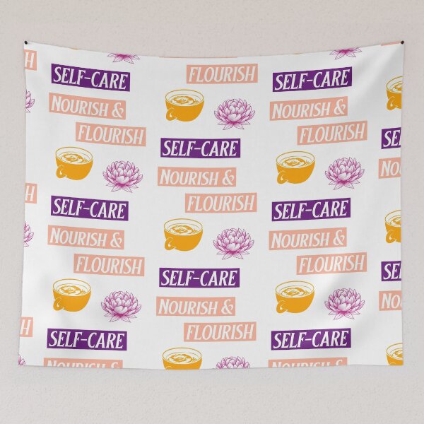Item preview, Nourish, Flourish and Self-Care  designed and sold by TheUrbanDreamer.
