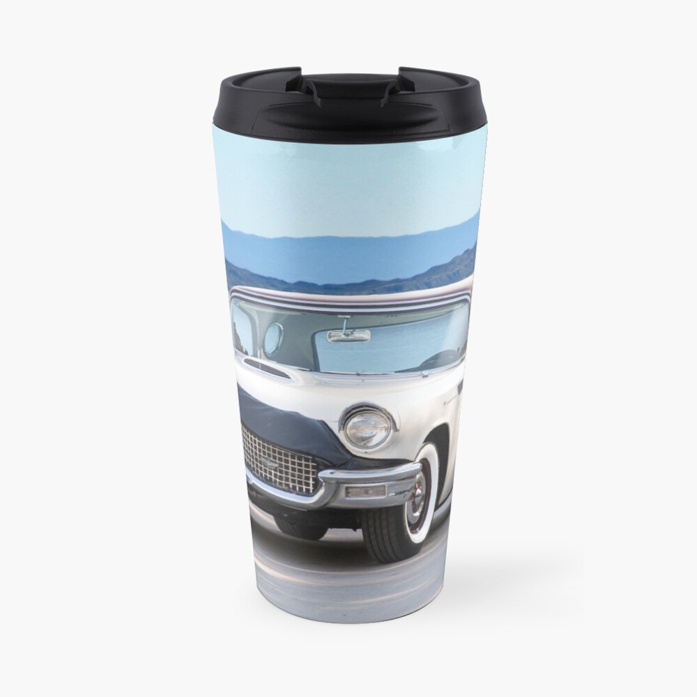 1957 Ford Thunderbird Convertible Hardtop Travel Mug