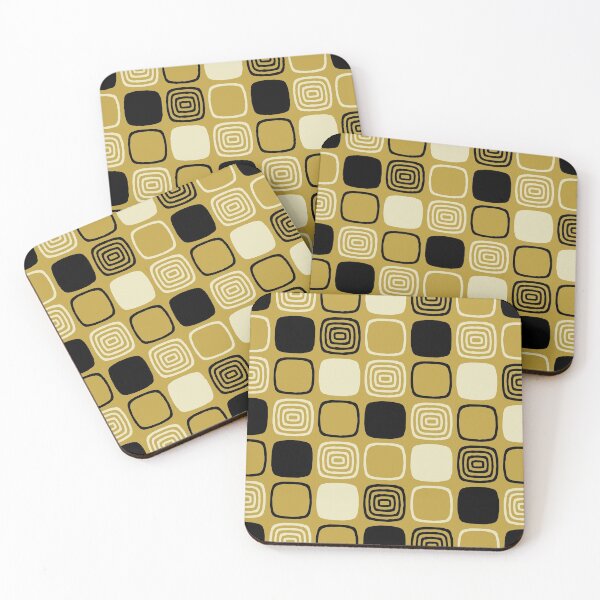 Item preview, Retro Mid Century Modern Geometric Abstract 821 designed and sold by tonymagnerart.