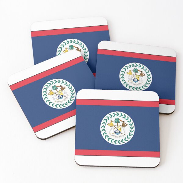 Item preview, A Cultured Belize Flag designed and sold by EndlessMaking.