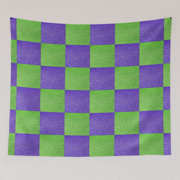 Item preview, Purple Lime Denim pattern,  denim quilt blanket, tom keys designed and sold by Nostrathomas66.