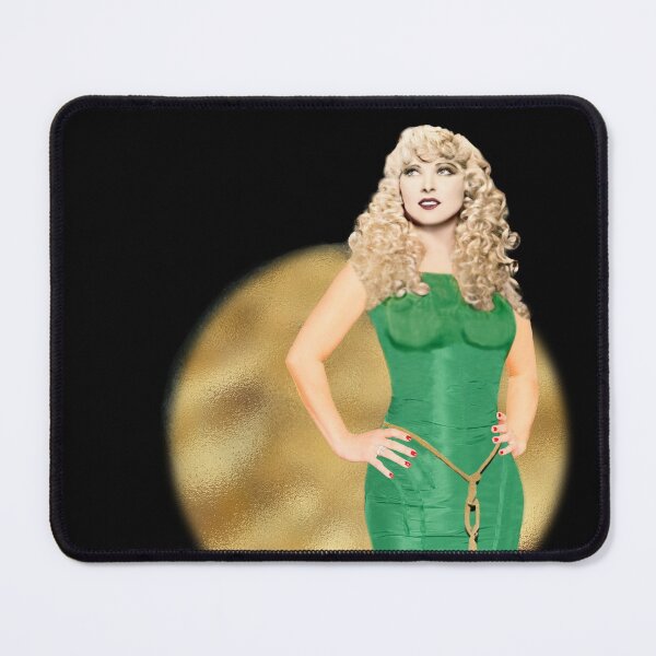 Item preview, Iconic Mae West photo, restored, digitally enhanced (green taffeta dress) designed and sold by VectoriasSecret.