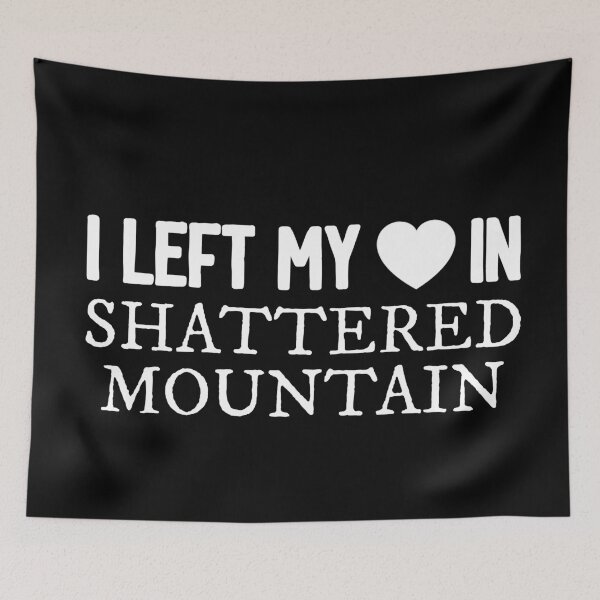 Item preview, I Left my Heart in Shattered Mountain designed and sold by blue-jay-art.
