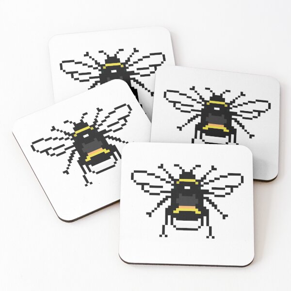 Artikelvorschau, 8-Bit-Hummel entworfen und verkauft von ArtfulMooDesign.