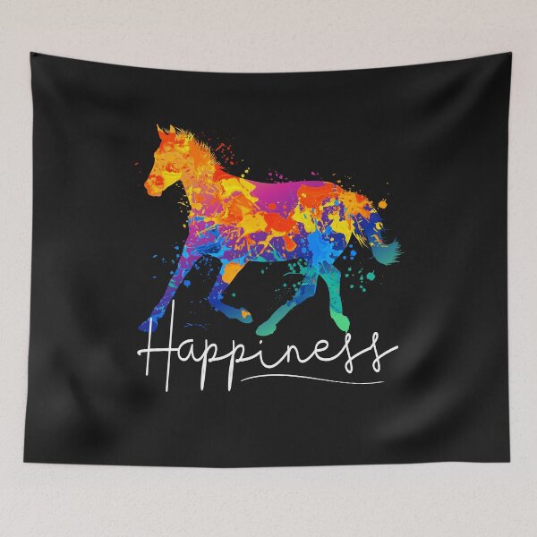 Item preview, Horse with Rainbow Colours designed and sold by FastTrackPhotog.