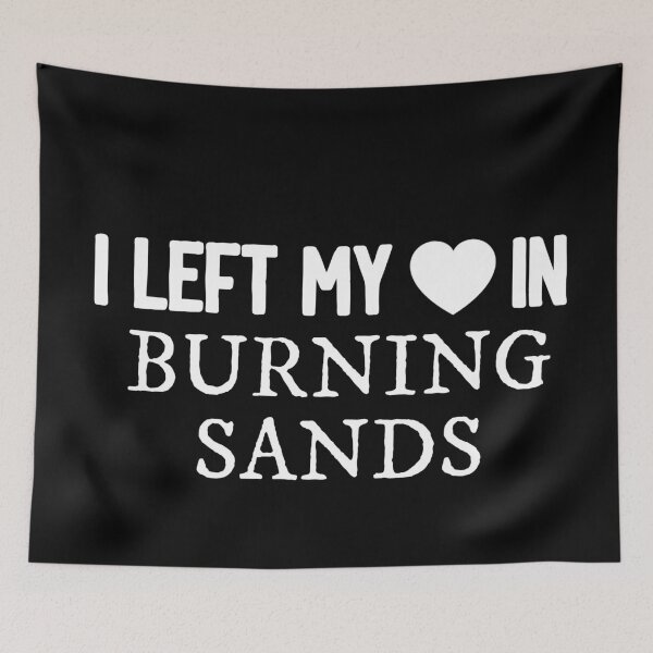 Item preview, I Left my Heart in Burning Sands designed and sold by blue-jay-art.