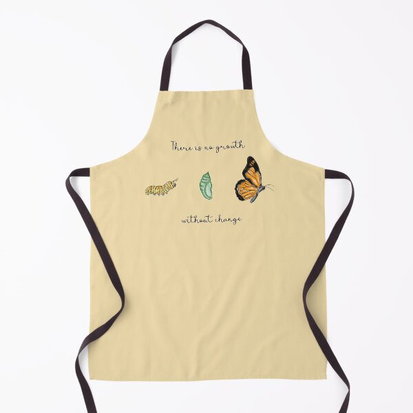 Item preview, Metamorphosis | There is no growth without change | Caterpillar, Chrysalis and Butterfly designed and sold by Lizzamour.