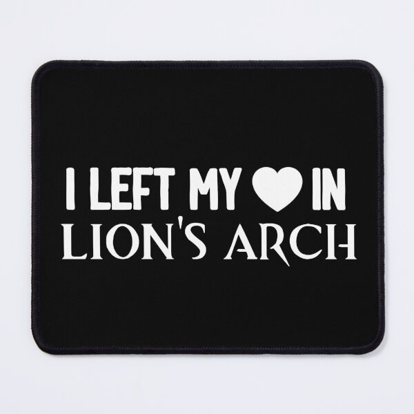 Item preview, I Left my Heart in Lions Arch designed and sold by blue-jay-art.