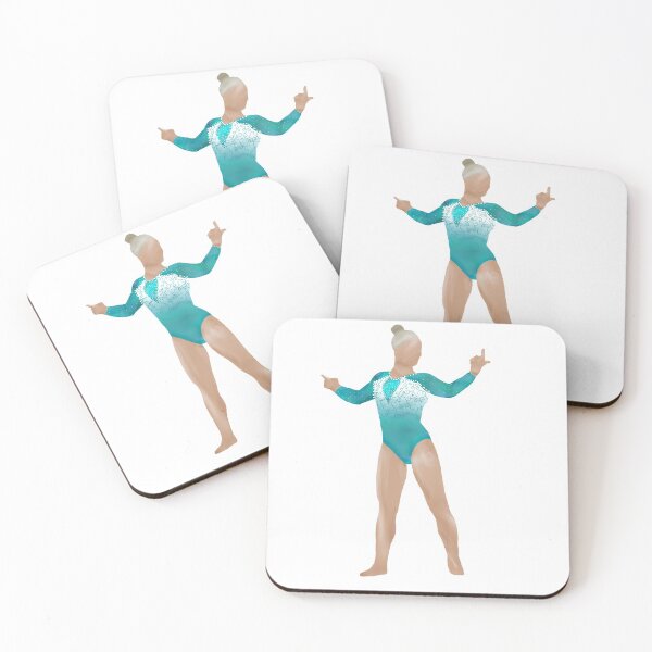 Item preview, Lilia Akhaimova Gymnastics Cartoon Art designed and sold by Cherries4.