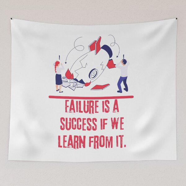 Item preview, Failure is a success if we learn from it designed and sold by Boleirov.