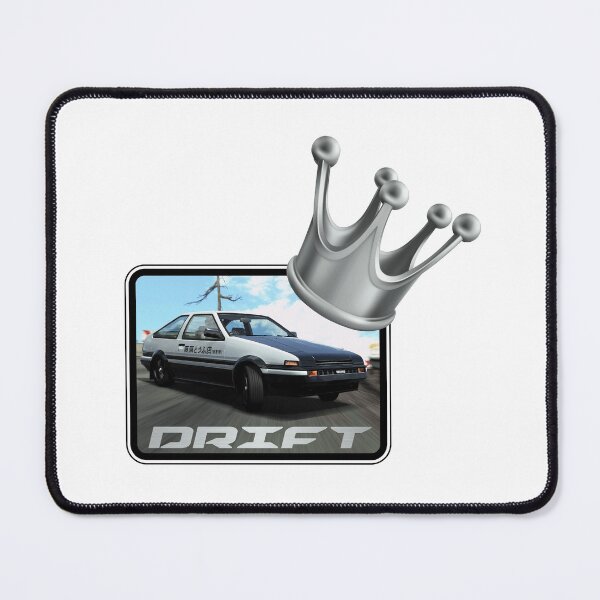 Item preview, Drift King! Silver Crown (On White) designed and sold by epinkb.