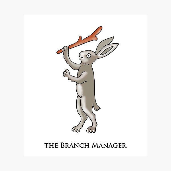 Item preview, Killer Bunnies: The Branch Manager designed and sold by ebrawne.