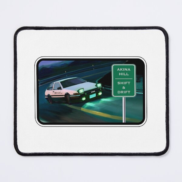 Item preview, White Ghost & Akina Road Sign (on White) designed and sold by epinkb.