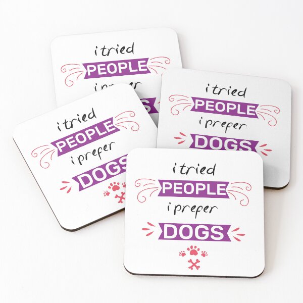 Item preview, I Tried People I Prefer Dogs designed and sold by zedesigner-.