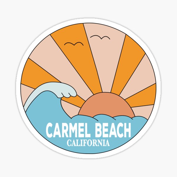 Item preview, Carmel Beach California designed and sold by PRNTDADZ.