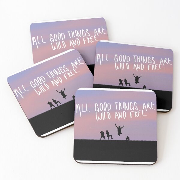 Item preview, Todas las cosas buenas son salvajes y libres designed and sold by EvaGracesArt.
