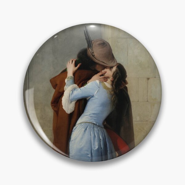 Item preview, Francesco Hayez's The Kiss designed and sold by mosfunky.
