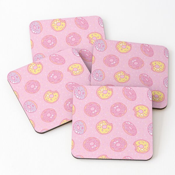 Item preview, Cute Kawaii donut print pastel designed and sold by TheArtDesk.