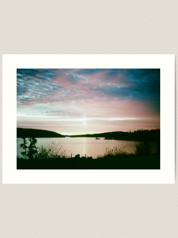 Alternate view of Beautiful Setting 1 Art Print