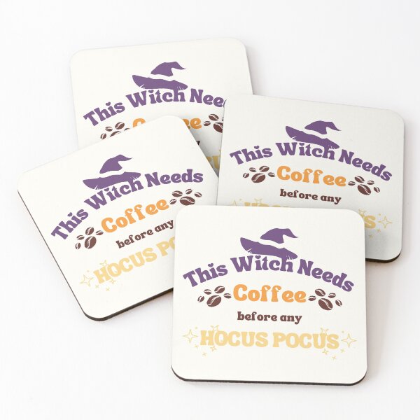 Item preview, This Witch Needs Coffee Before Any Hocus Pocus designed and sold by arndesign.