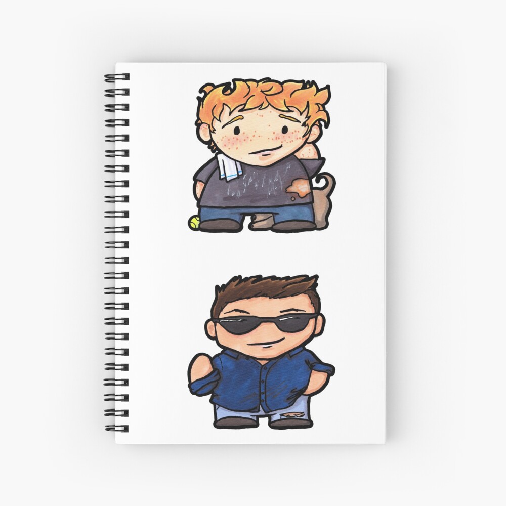 Item preview, Spiral Notebook designed and sold by amysnotdeadyet.