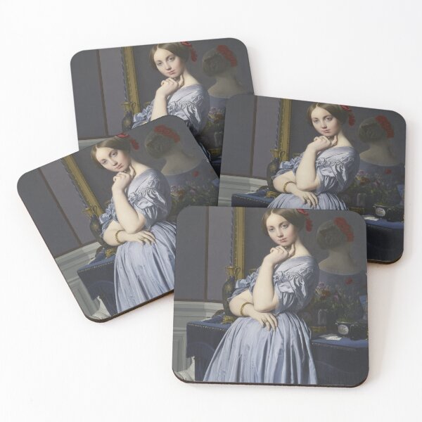 Item preview, Portrait of Comtesse d'Haussonville (Ingres) designed and sold by ArtHistorical.