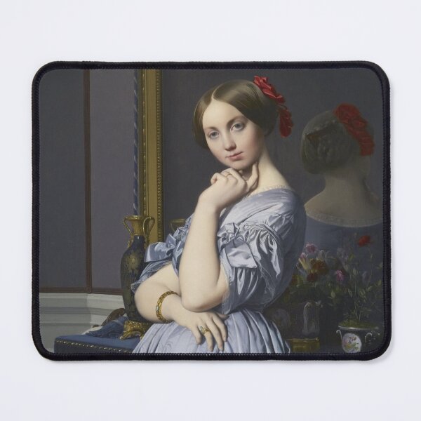 Item preview, Portrait of Comtesse d'Haussonville (Ingres) designed and sold by ArtHistorical.
