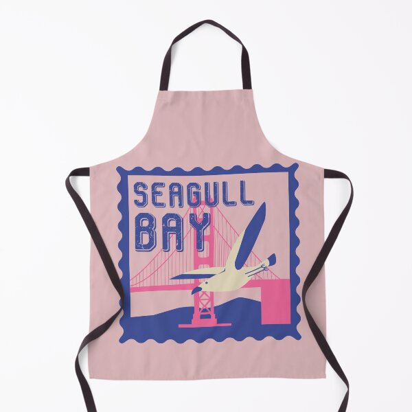 Item preview, Retro Stamps - Seagull Bay designed and sold by Orangegrph.