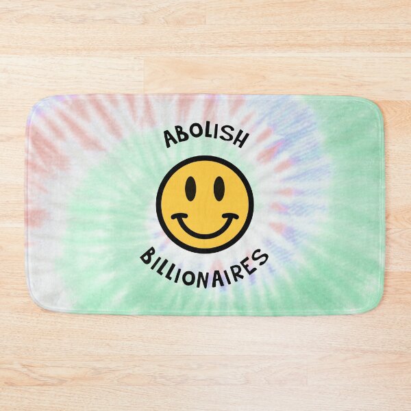 Item preview, Abolish Billionaires - Leftist Tie Dye Background designed and sold by Picket Club.