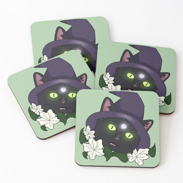Item preview, Witchy Cat designed and sold by StarClusterInc.