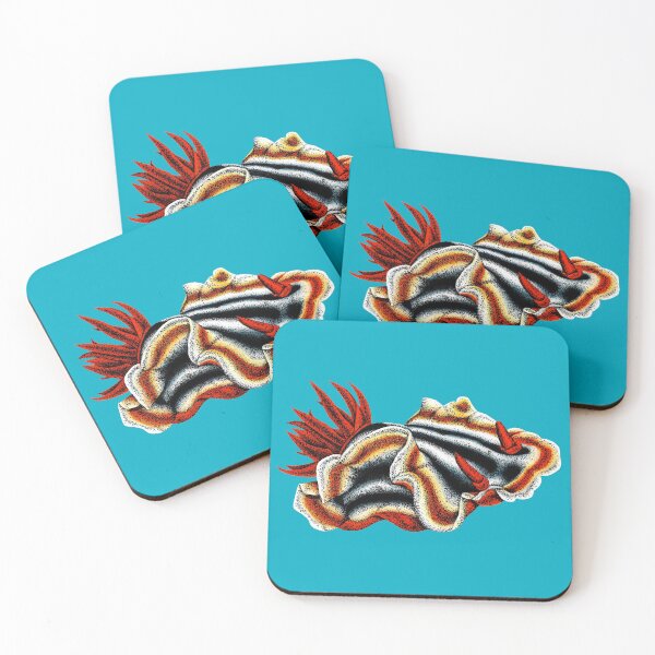 Item preview, Nudibranch - blue designed and sold by LorenDowding.