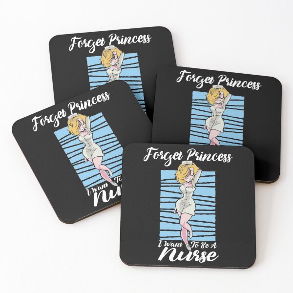 Item preview, Forget Princess I Want To Be A Nurse designed and sold by ecomdesign.