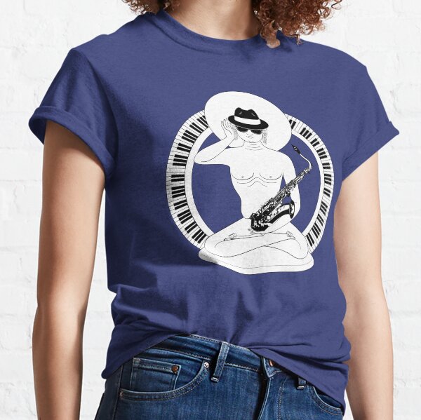 Sit five… the jazz Buddha Classic T-Shirt